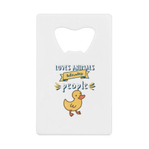 Loves Animals Tolerates People