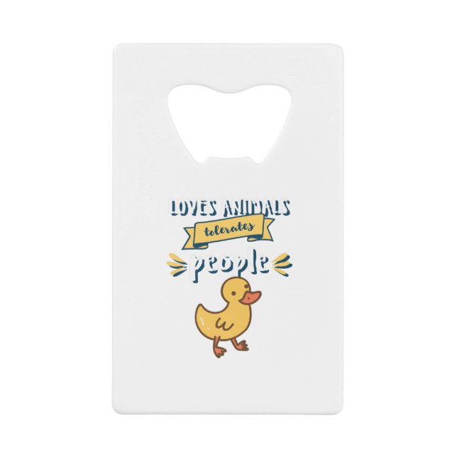 Loves Animals Tolerates People (Front)