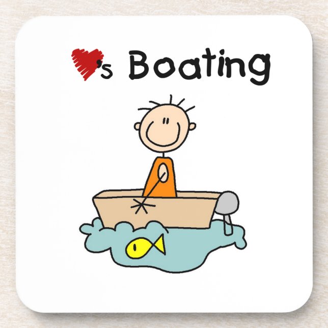 Loves Boating Coaster (Front)