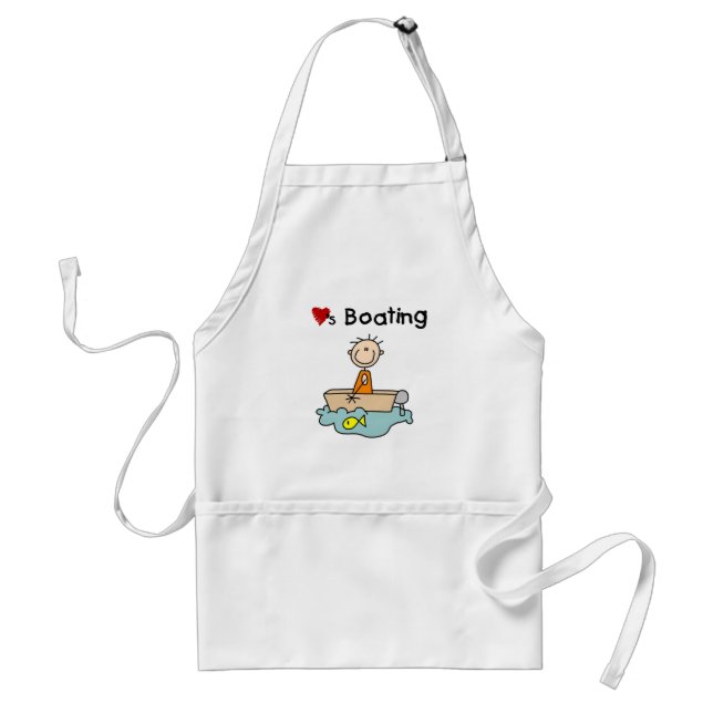 Loves Boating Standard Apron (Front)