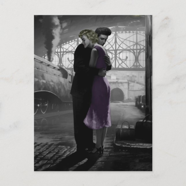 Love's Departure Postcard (Front)