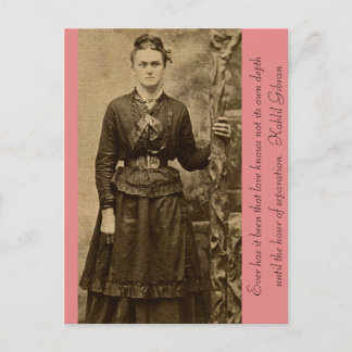 Love's Depth in the Hour of Separation Postcard