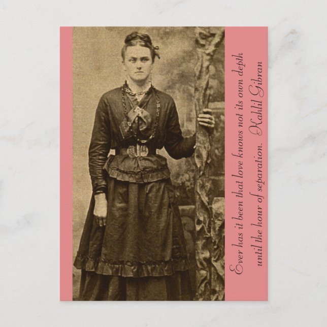 Love's Depth in the Hour of Separation Postcard (Front)