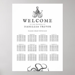 Love's Embrace   12 Table Seating Chart 