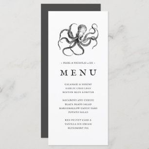 Love's Embrace   Octopus Themed Menu