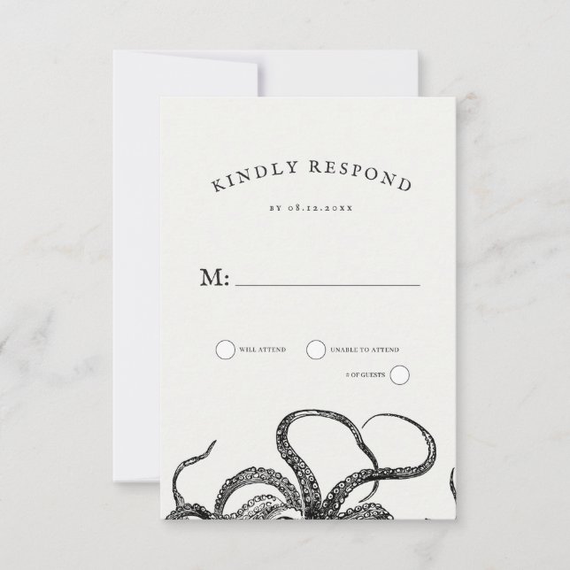 Love's Embrace | RSVP Response (Front)