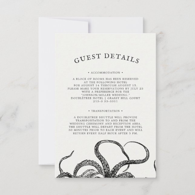 Love's Embrace | RSVP Response (Front)