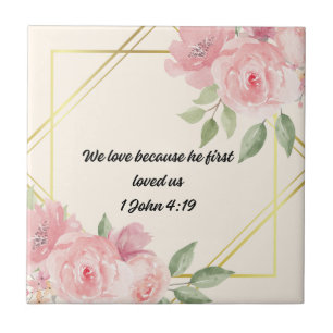 Love's Eternal Foundation Ceramic Tile