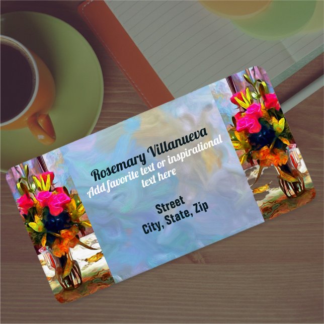 Love's Flowers PM0001 Address Label (Creator Uploaded)