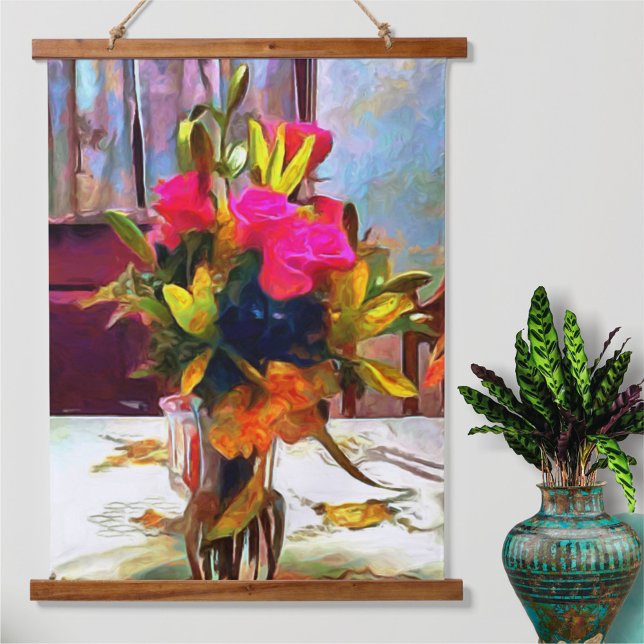 Love's Flowers PM0001 Hanging Tapestry (Creator Uploaded)