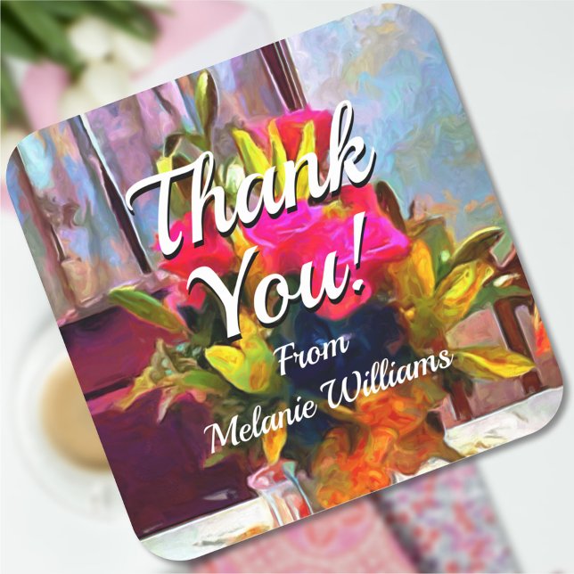 Love's Flowers PM0001 Square Sticker (Creator Uploaded)