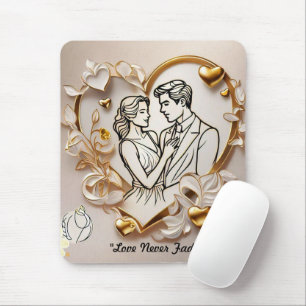 "Love's Gentle Whisper" Mouse Pad