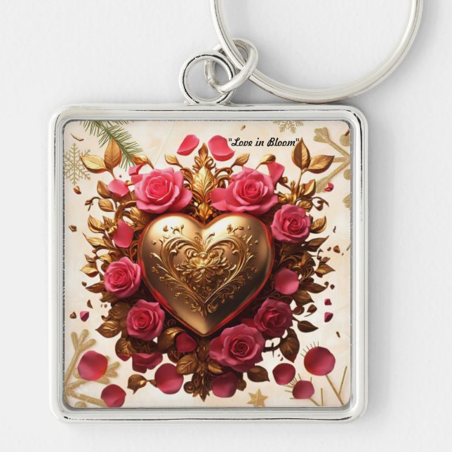 "Love's Golden Touch" Key Ring (Front)