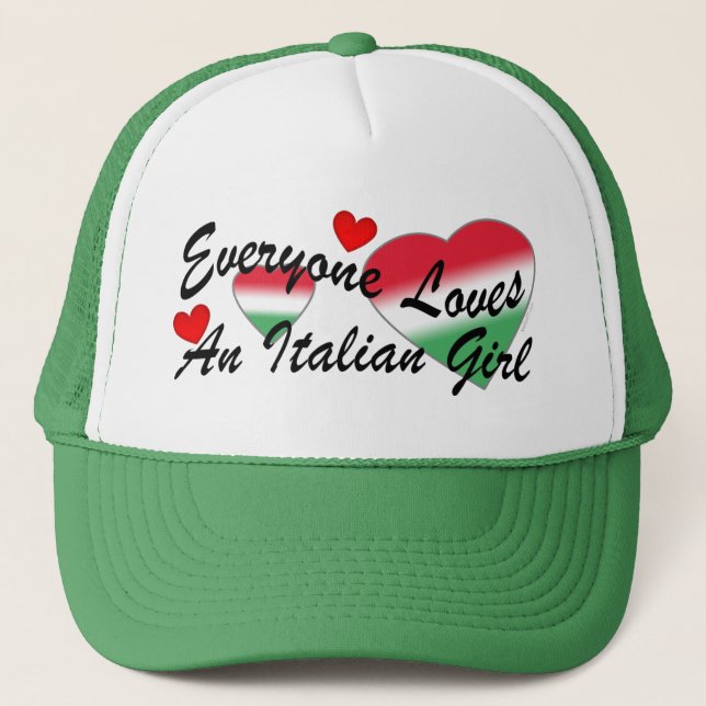 Loves Italian Girl Hats I (Front)