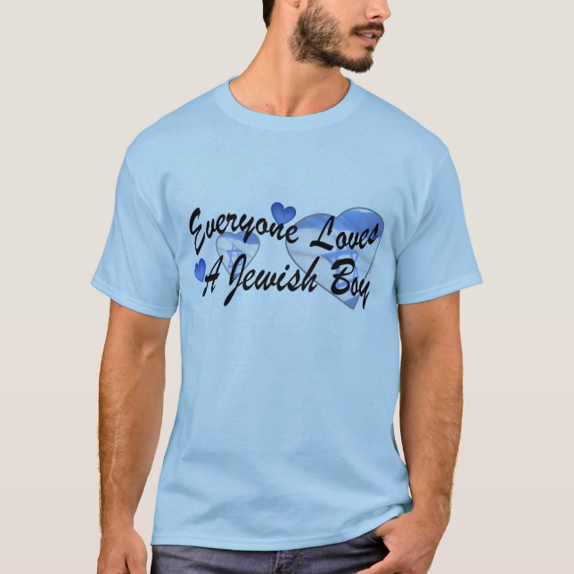 Loves Jewish Boy I T-Shirt (Front)