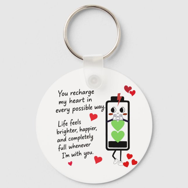 Loves Key Ring (Front)