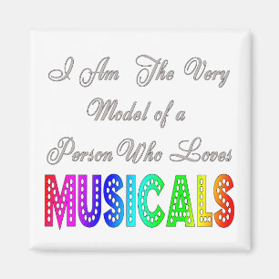 Loves Musicals Magnet