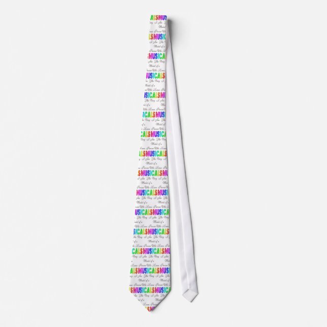 Loves Musicals Necktie (Front)