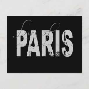 Loves of Paris Postcard