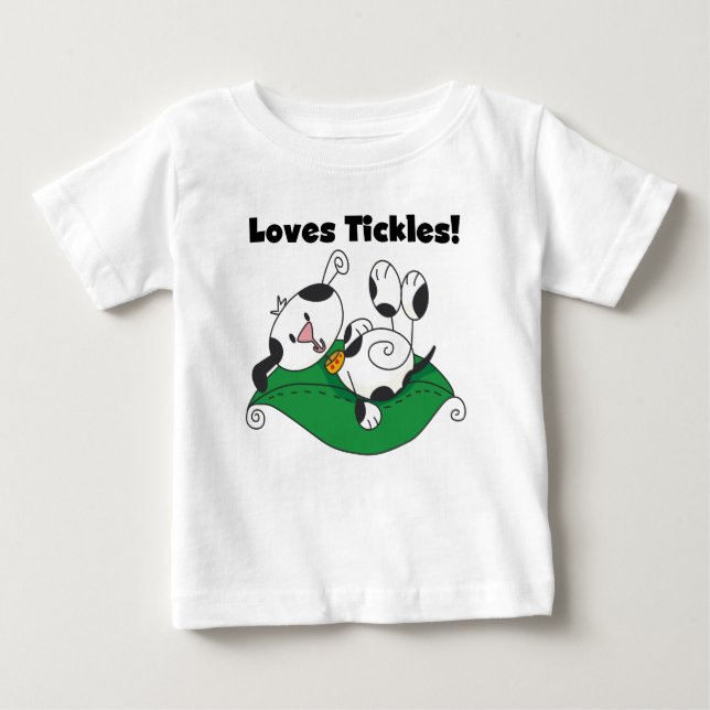Loves Tickles T-shirt (Front)