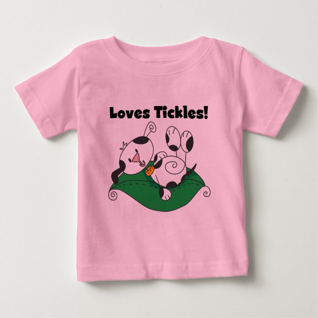 Loves Tickles T-shirts and Gifts (Front)