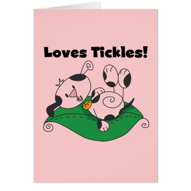 Loves Tickles T-shirts and Gifts (Front)