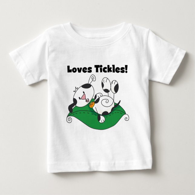 Loves Tickles T-shirts and Gifts (Front)