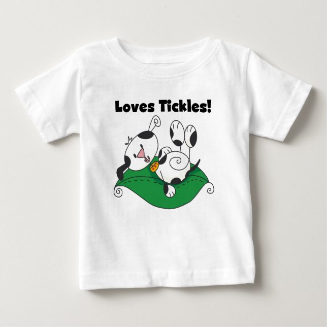 Loves Tickles T-shirts and Gifts (Front)