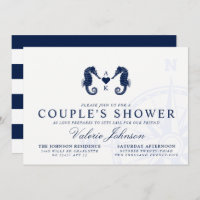 Love's Tide | Dual Seahorse Themed Couple's Shower