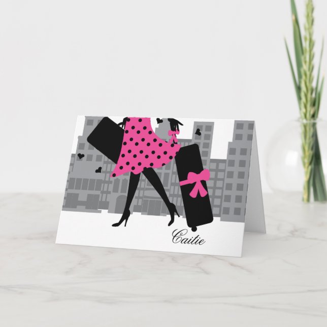 Loves to Travel Card (Front)