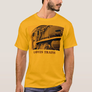 Loves Trains T-Shirt