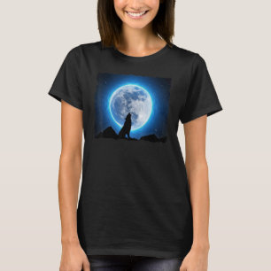 Loves Wolves wolf Face 2 T-Shirt