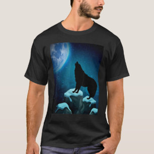 Loves Wolves wolf moon 1 T-Shirt