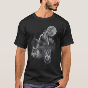 Loves Wolves wolf moon 2 T-Shirt