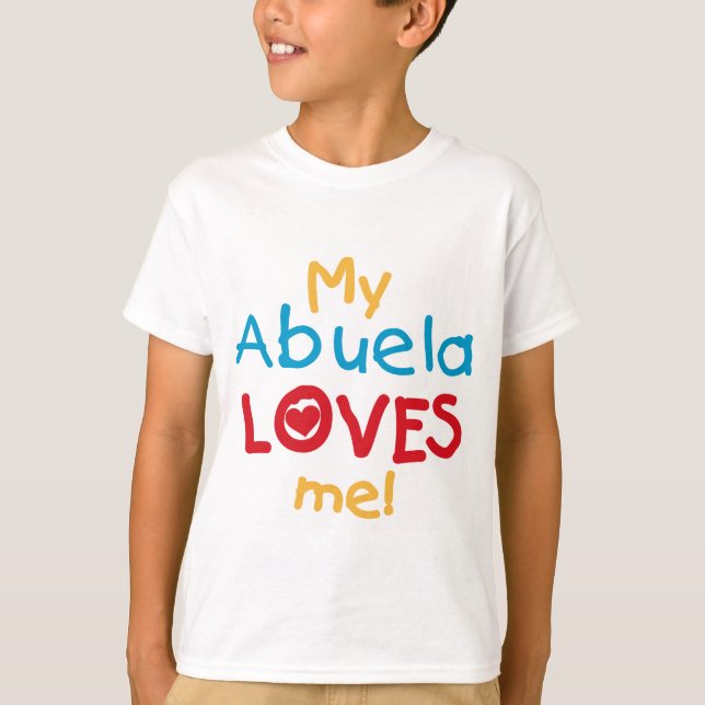 LOVESMEabuela T-Shirt (Front)