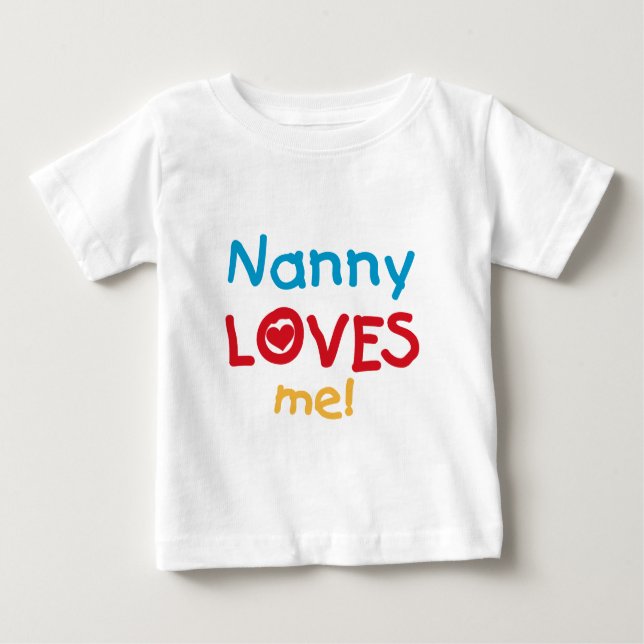 LOVESMEnanny Baby T-Shirt (Front)