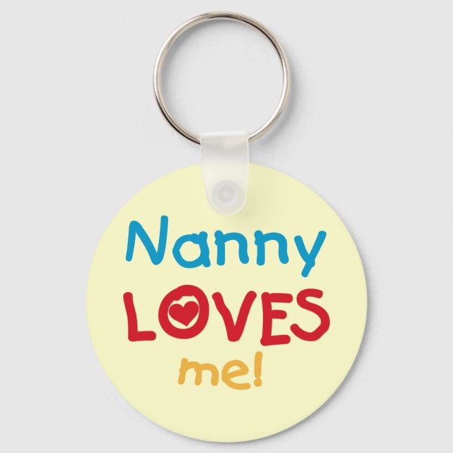 LOVESMEnanny Key Ring (Front)