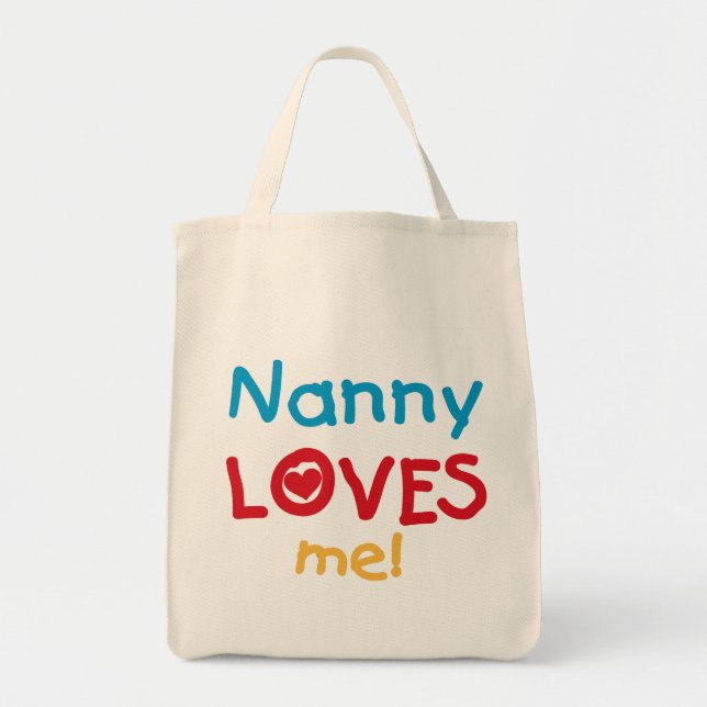 LOVESMEnanny Tote Bag (Front)