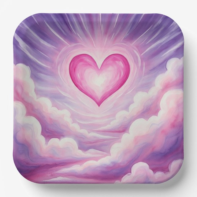 LoveSpellWitch  Paper Plate (Front)