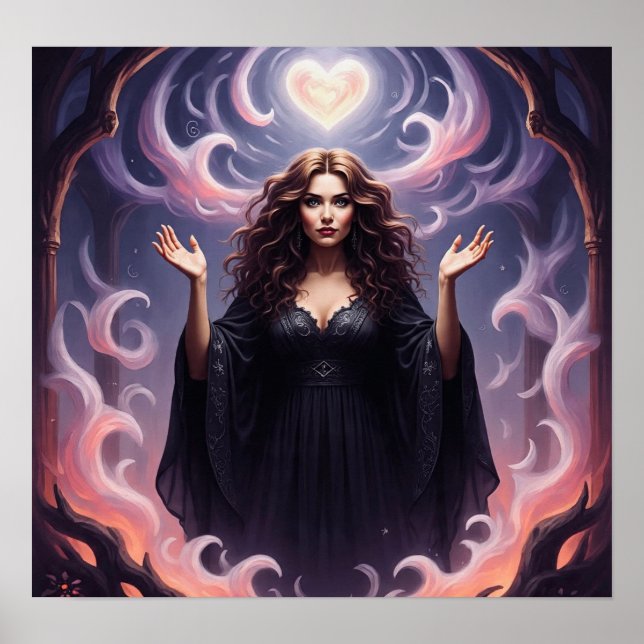 LoveSpellWitch  Poster (Front)