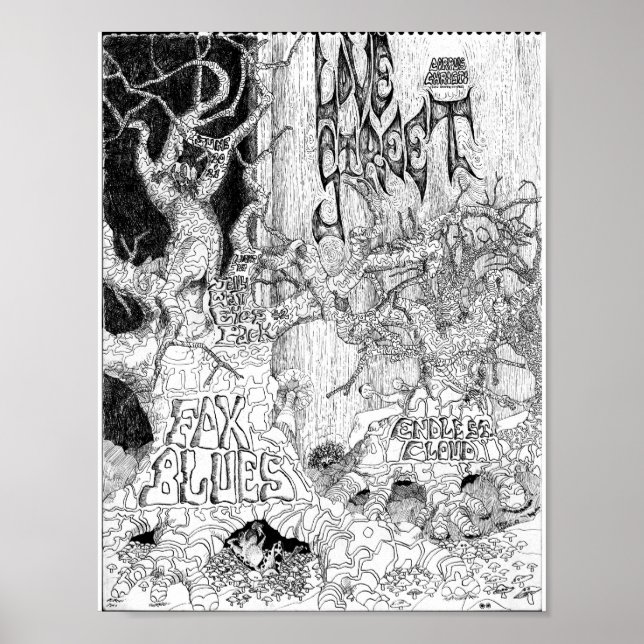 LoveStreetLightCircusflyer Corpus Jun20&21'69 Poster (Front)