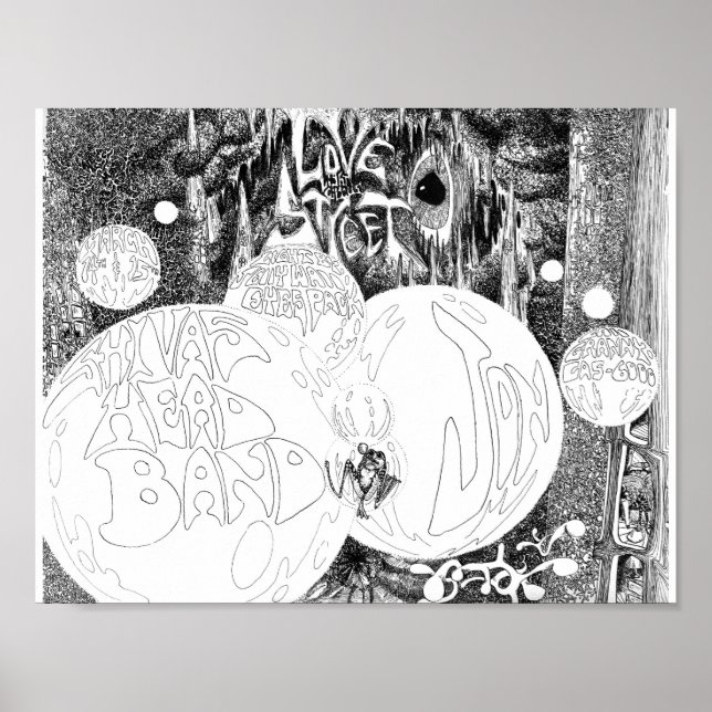 LoveStreetLightCircusflyer Mar14&15'69 Poster (Front)