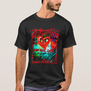 LOVEWALL I LOVE YOU love in rebellious T-Shirt