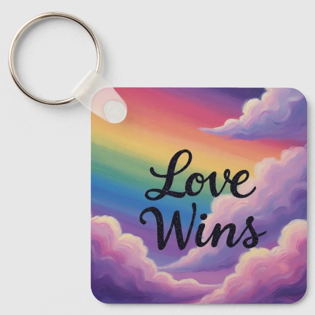 LoveWins Key Ring (Front)