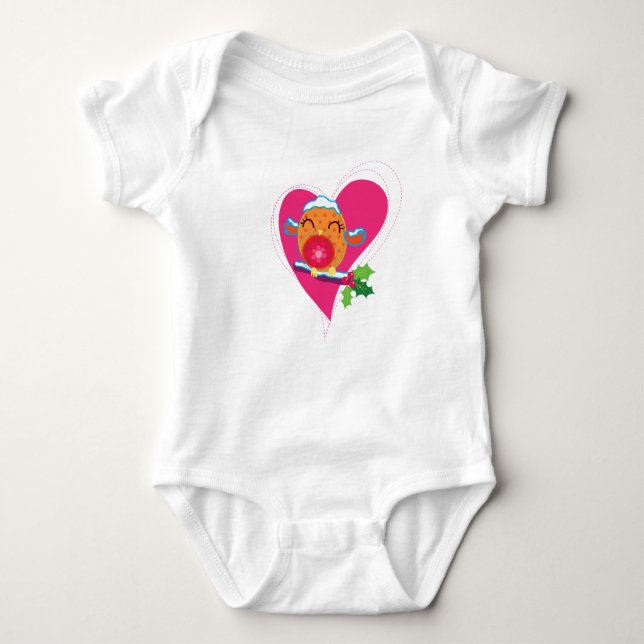 Lovin' Robin Baby Bodysuit (Front)