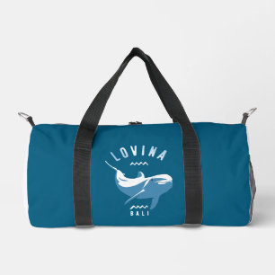 Lovina Bali - Swimming With Dolphins T-Shirt Duffle Bag