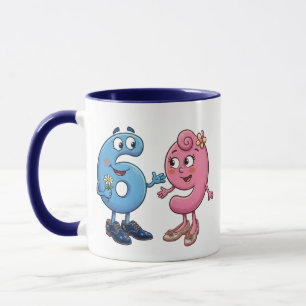 Loving 69 Mug - Adult Joke Humour Gift