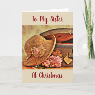 **LOVING AND VERY SPECIAL SISTER** AT CHRISTMAS HOLIDAY CARD
