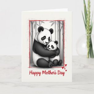Loving Bear Illustration Card