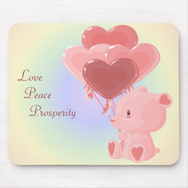 Loving Bear Mousepad (Front)